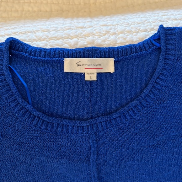 Two by Vince camuto royal blue sweater - Picture 2 of 3